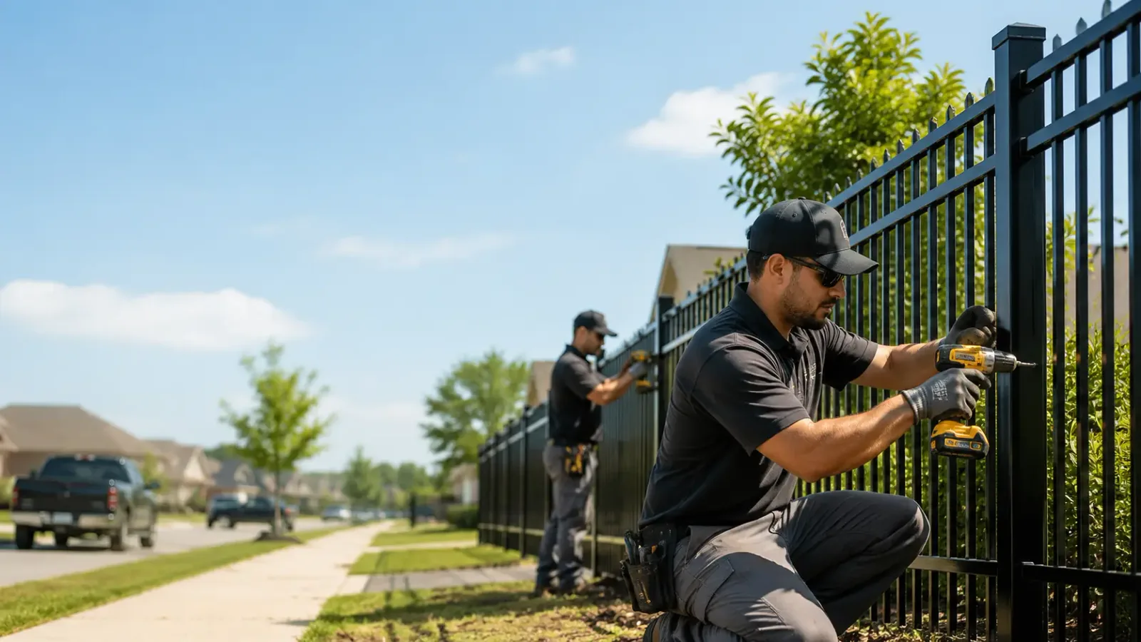 Metal Fence Installation in Maple Plain, MN